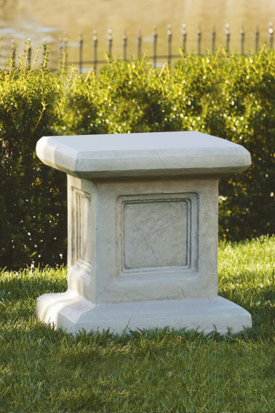 Square Pedestal Large Cement Column Plinth for large Statuary